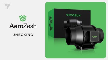 VIVOSUN AeroZesh | Powerful Smart Ventilation | PWM Controlled Airflow | Smart Grow System