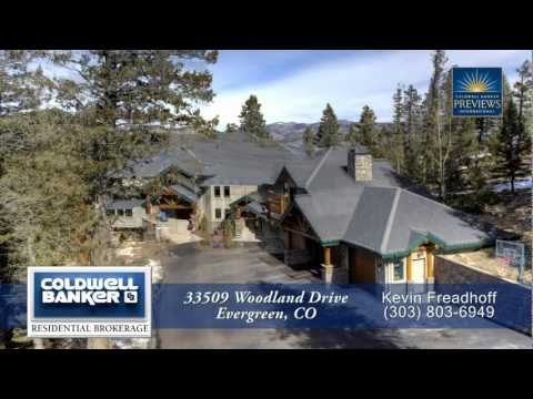 33509 Woodland Drive, Evergreen, CO home video tour