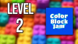 Color Block Jam Level 2 Solution (Walkthrough)