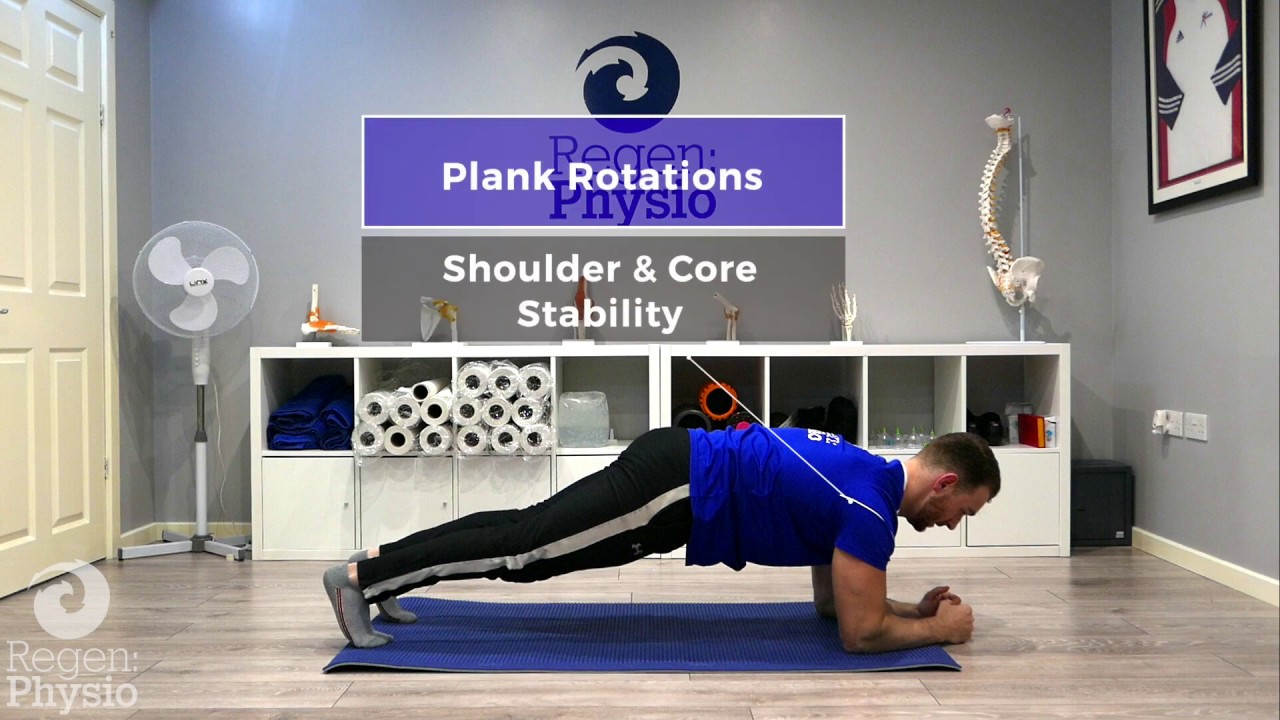 Plank Rotations - YouTube