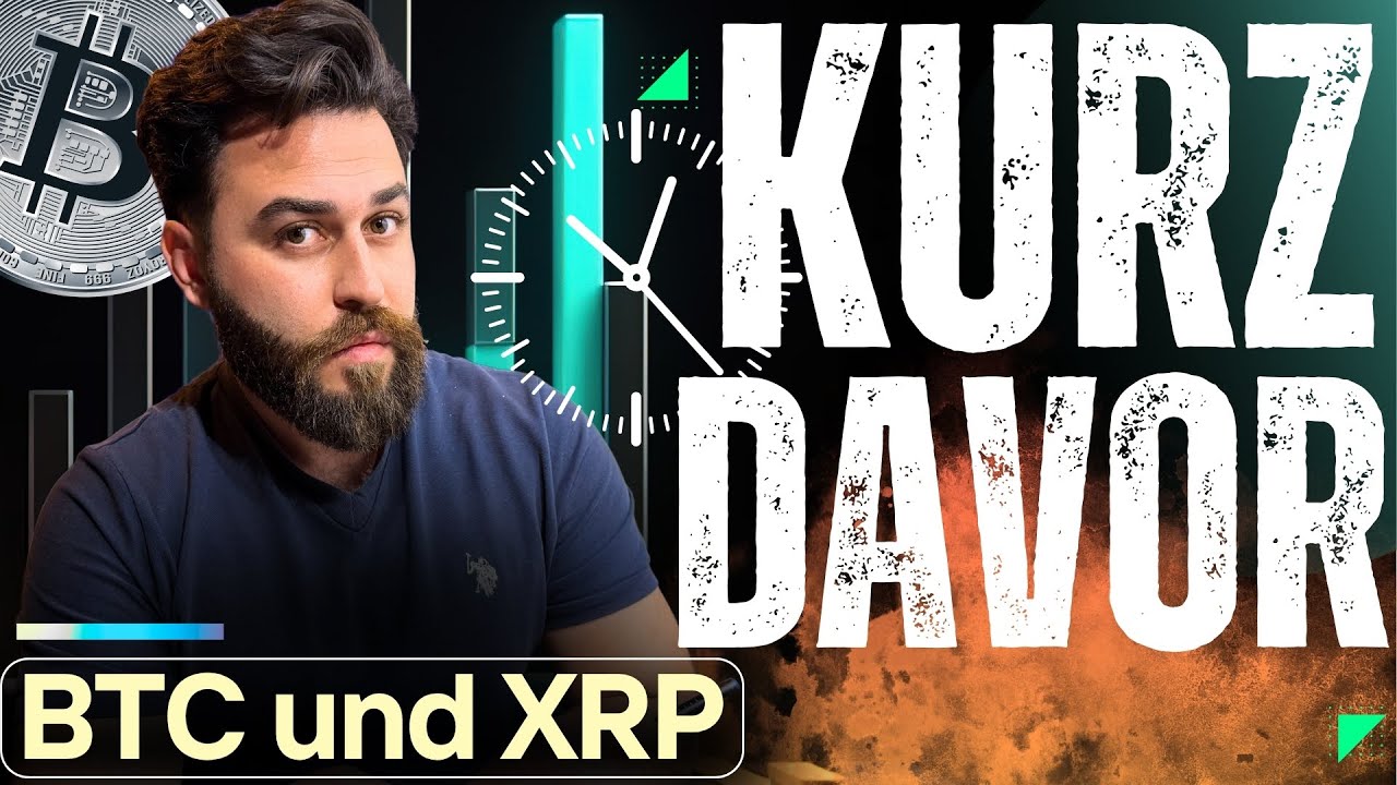 Kurz Davor! Bitcoin & XRP im Elliott-Wellen Alarm – Technische Analyse auf Deutsch