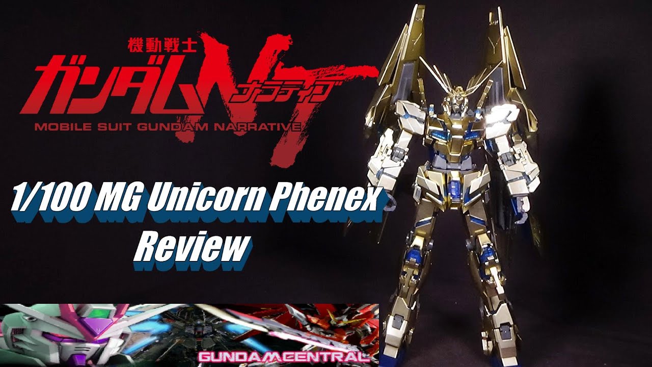 1/100 MG Unicorn Phenex (Daban) Review - YouTube