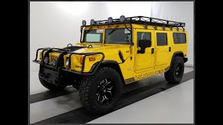 2002 Hummer H1 Walkthrough with Driving footage and Exhaust sounds. 2002 Hummer H1 Engine