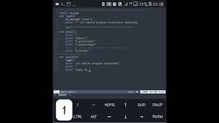 #python2.7 part.2(membuat program pertama, kalkulator sederhana untuk pemula)