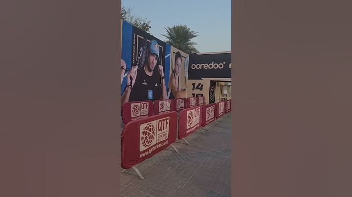 Glimpses of Padel venue ahead of Ooredoo Qatar Major Premier Padel