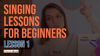 Singing lessons for beginners (How to start singing, Lesson 1)