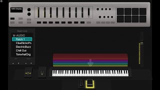 Building a Mainstage Template like M-AUDIO MIDI CONTROLLER Part 2 | FREE