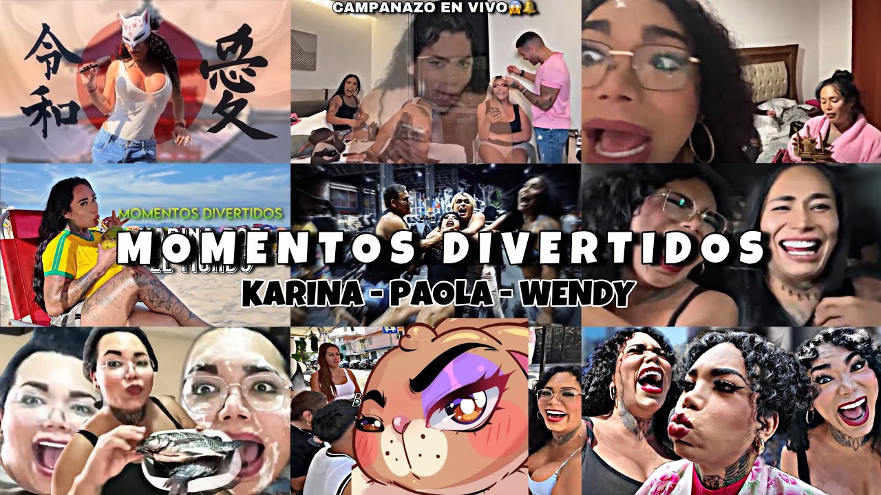 MOMENTOS DIVERTIDOS DE PAOLITA SUAREZ Y KARINA TORRES - ABRIL | MEJIA |