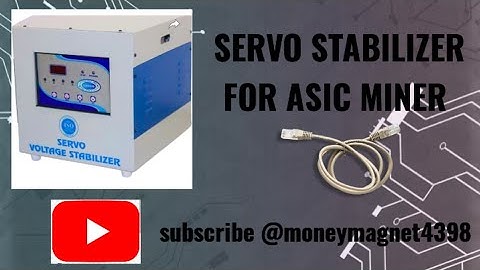 SERVO STABILIZER FOR ASIC MINER