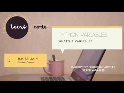 How can I store variables? | Intro to Python for Teens