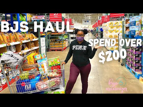 BJ’S Haul | Bulk Grocery Shopping with Coupons | Krys the Maximizer
