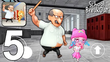 School Monster Breakout Obby - Gameplay Walkthrough Part 5 - Grand School Escape (Android, iOS)