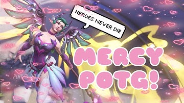 Mercy POTG! - Chill Open Queue Quickplay Mercy Gameplay