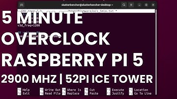 5 Minute Overclock: Raspberry Pi 5 to 2900 MHz