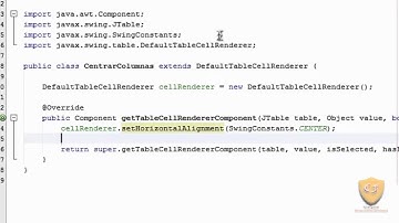 Alinear Columnas De Un JTable (DefaultTableCellRenderer) - Java