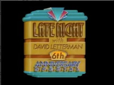 Download 6th Anniversary Special on Letterman, February 4, 1988