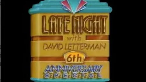 6th Anniversary Special on Letterman, February 4, ...