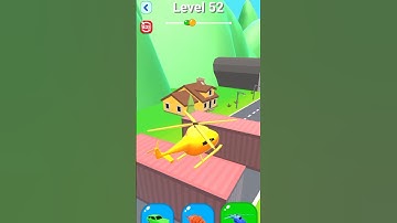 🤣 Shape Shifting Funny Race Gameplay | Level 52 | #shorts #shapeshifting #funny #gameplay