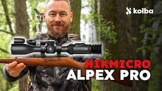 Hikmicro Alpex Pro - omówienie wszystkich funkcji oraz test w łowisku.