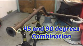 How to make 45 and 90 degrees combination fresh water line (Solved) by SHIP FITTERS TV 1,872 views 1 year ago 13 minutes, 44 seconds