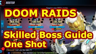 Doom 1.0 Raids Skilled Boss Guide | Skill Boss Node - One Shot Guide - Marvel Strike Force - FTP