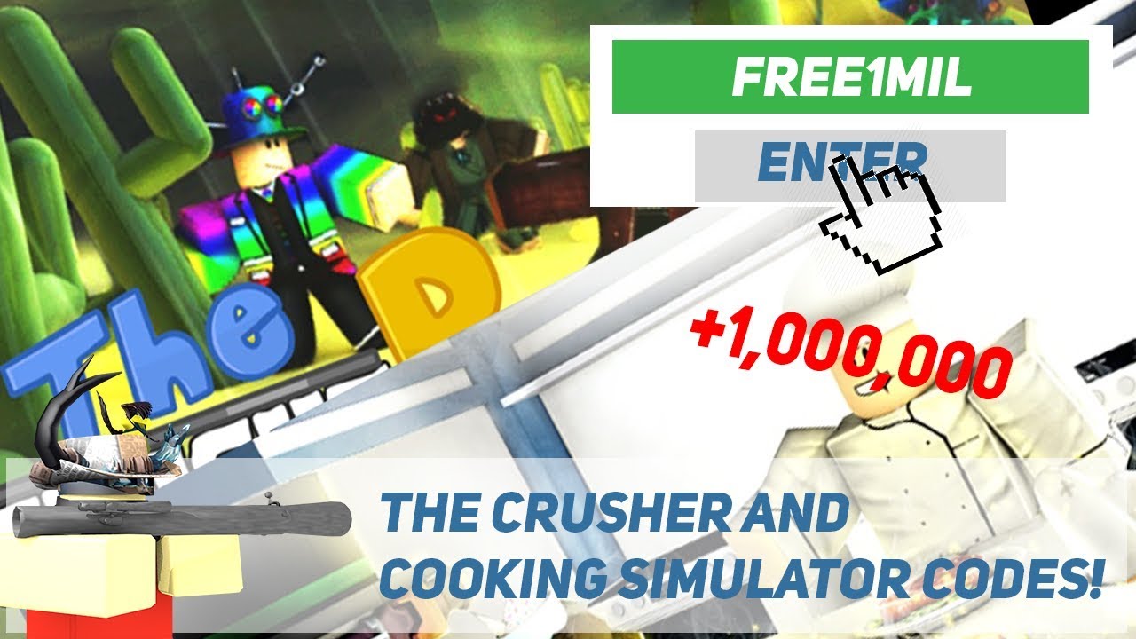 Roblox The Crusher Cooking Simulator Codes Code Madness 1 Youtube - crusher codes roblox