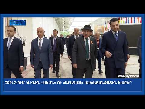 COP17-ում կլինեն «Սևան» ու «Արագած» աշխատանքային խմբեր
