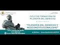 FILOSOFÍA DEL DERECHO Y NEONCONSTITUCIONALISMO