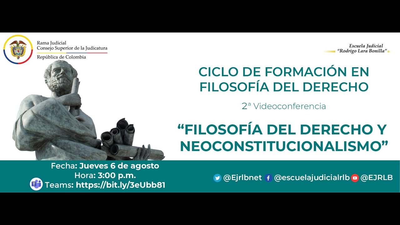FILOSOFÍA DEL DERECHO Y NEONCONSTITUCIONALISMO
