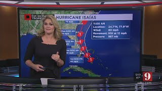 Isaias In-Depth: Hurricane remains on track to head up Florida's coast