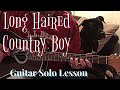 Long Haired Country Boy-The Charlie Daniels Band Guitar Solo Lesson