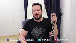 Sol Klarnet Dersleri - Etüt 24 - Çargah Makamı 03