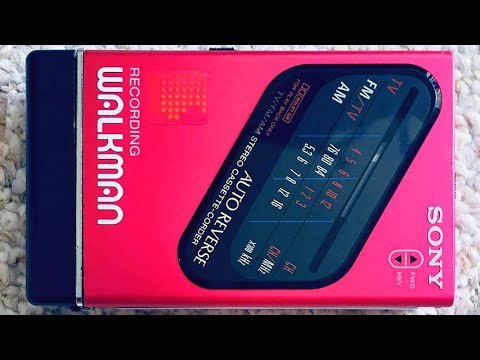 RARE] Sony WM F203 Walkman Cassette Player, Ultra Beautiful
