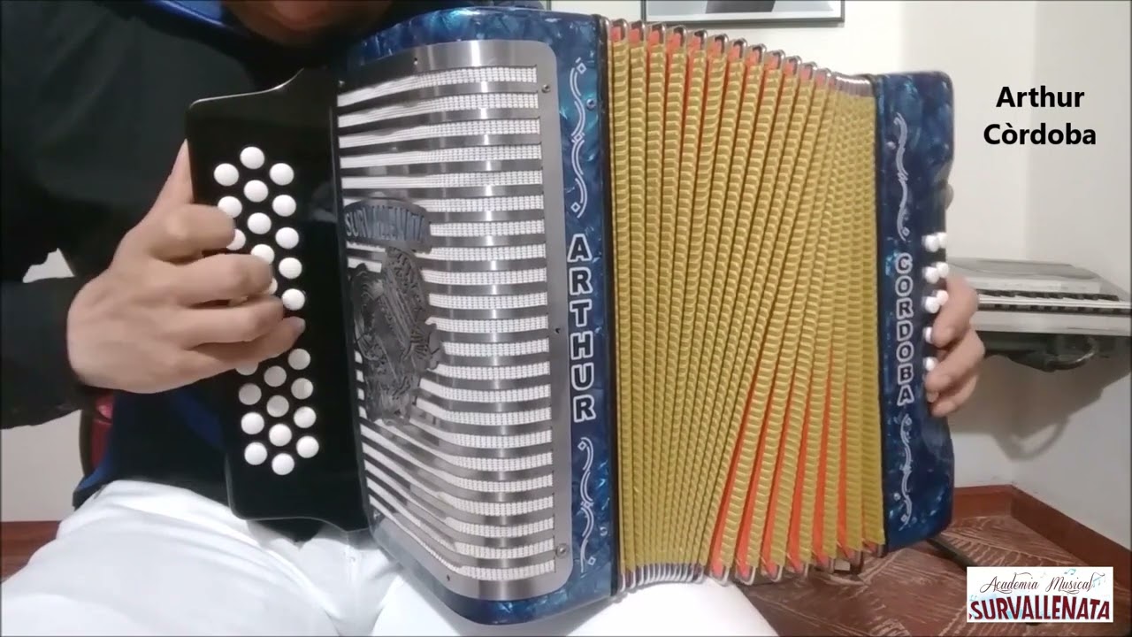 El amor es el perdón y algo mas. TUTORIAL (Los chiches del vallenato.) acordeón BESAS (cinco letras)