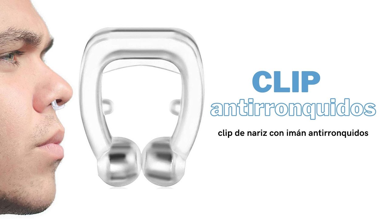 CLIP MAGNÉTICO ANTIRRONQUIDOS | MS HOMETECH®️