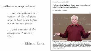 What is Truth? Classical Theories of Truth (Huw Price)