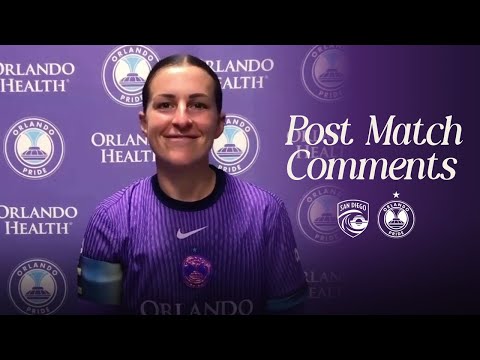 Haley McCutcheon | 2026 Post-Game Comments | Orlando Pride at San Diego Wave