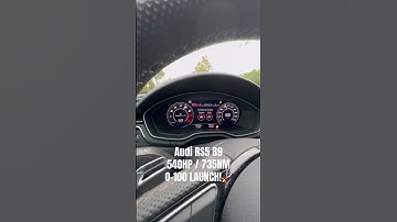 Audi RS5 B9 *STAGE 2* 0-100 LAUNCH 🚀