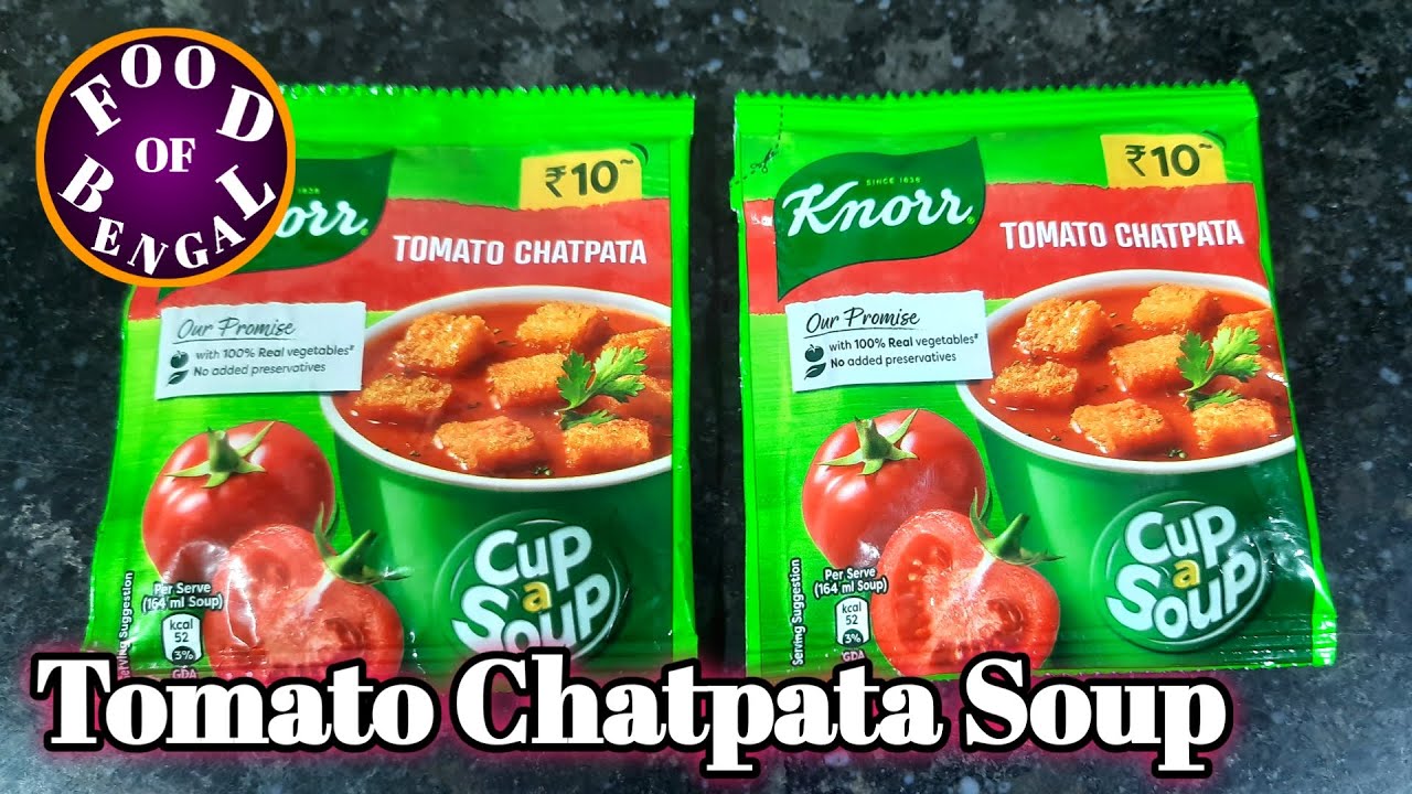 Knorr Tomato Chatpata Instant Soup Bachelor Recipe Tomato Soup
