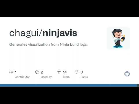 GitHub - chagui/ninjavis: Generates visualization from Ninja build logs ...