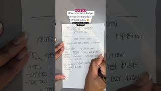 70-20-10 Budget Part 2 | $72,000 Salary #budget #moneymanagement #daveramsey #debtfree #creditcard