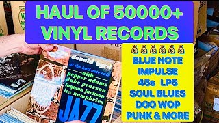 DIG #4. Haul of OVER 50000 Vinyl Records. Vinyl Community. Blue Note, Impulse, Prestige & More +45s by The Vinyl Record Mission  1,962 views 1 month ago 20 minutes