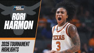 Rori Harmon 2025 Ncaa Tournament Highlights
