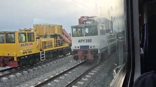 Stadiul lucrarilor de modernizare - Sighisoara - Cata & Cata - Apata - 19/05/2025 (M300)