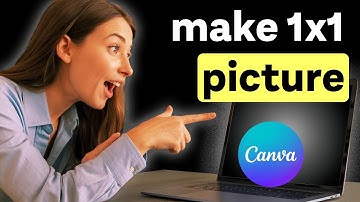 How to Make 1x1 Picture in Canva