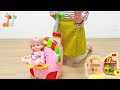 メルちゃん お世話ようちえん キャリーバッグ / Mell-chan Doll Nursery Rolling Luggage Set : Kongsuni