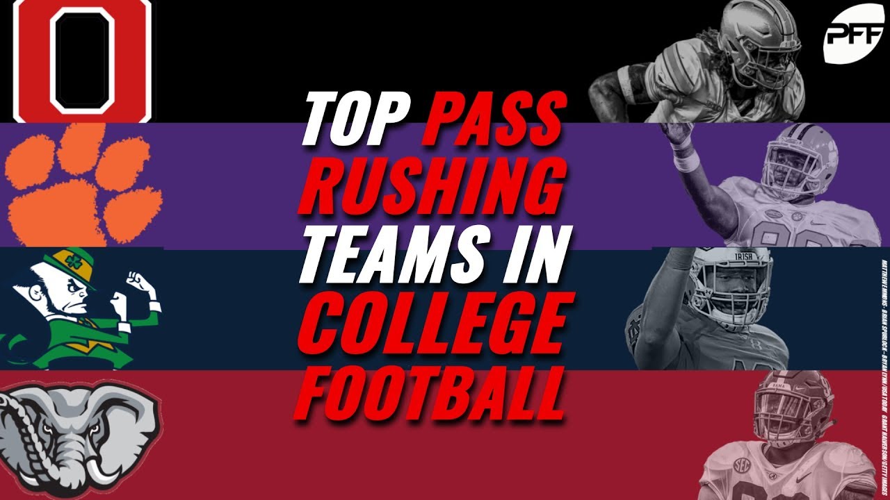 Who are the best pass rushing teams in College Football? PFF YouTube