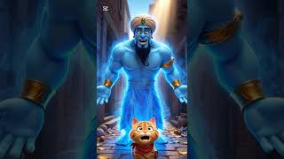 Cat and the Magic Genie 🐈🧞✨ | Emotional AI Story with Happy Ending