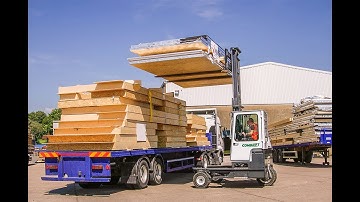 Combilift - C-Series - 4 way forklift - Lumber