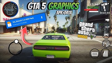 GTA 5 Graphics Modpack for GTA San Andreas Android 11,12,13 | How to Install GTA SA
